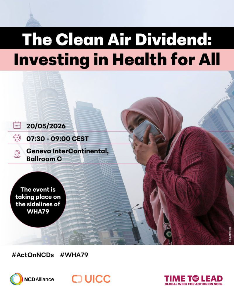 NCD Alliance - O Dividendo do Ar Limpo: Investindo na Saúde para Todos