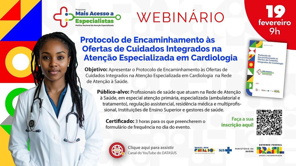 Ministério da Saúde - Protocolo de Encaminhamento às Ofertas de Cuidados Integrados em Cardiologia