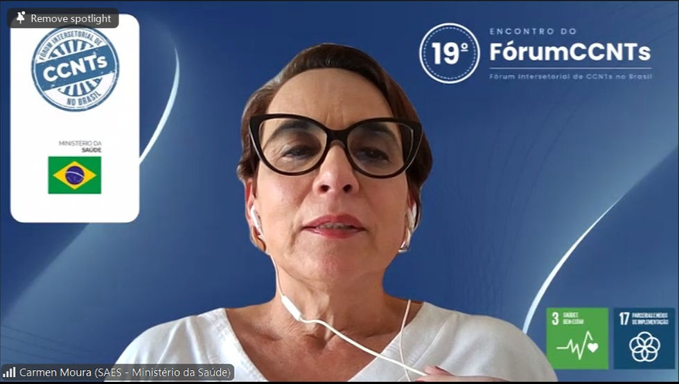 Carmen Moura, Ministério da Saúde