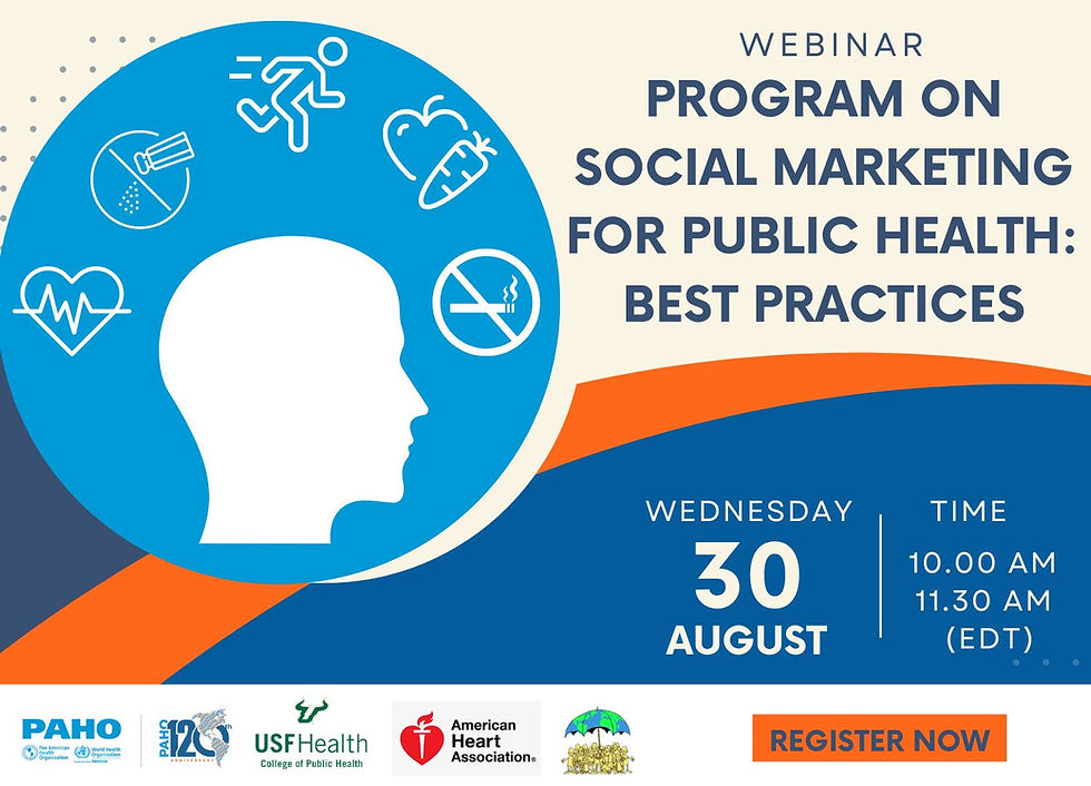 OPAS - Programa sobre Marketing Social para Saúde Pública: Melhores Práticas