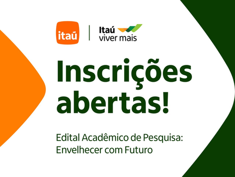 Edital apoia pesquisas sobre envelhecimento no Brasil; Inscrições vão até 12/2
