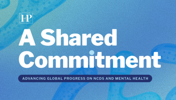 FP/IFPMA - Promovendo o Progresso Global em Relação às CCNTs e à Saúde Mental