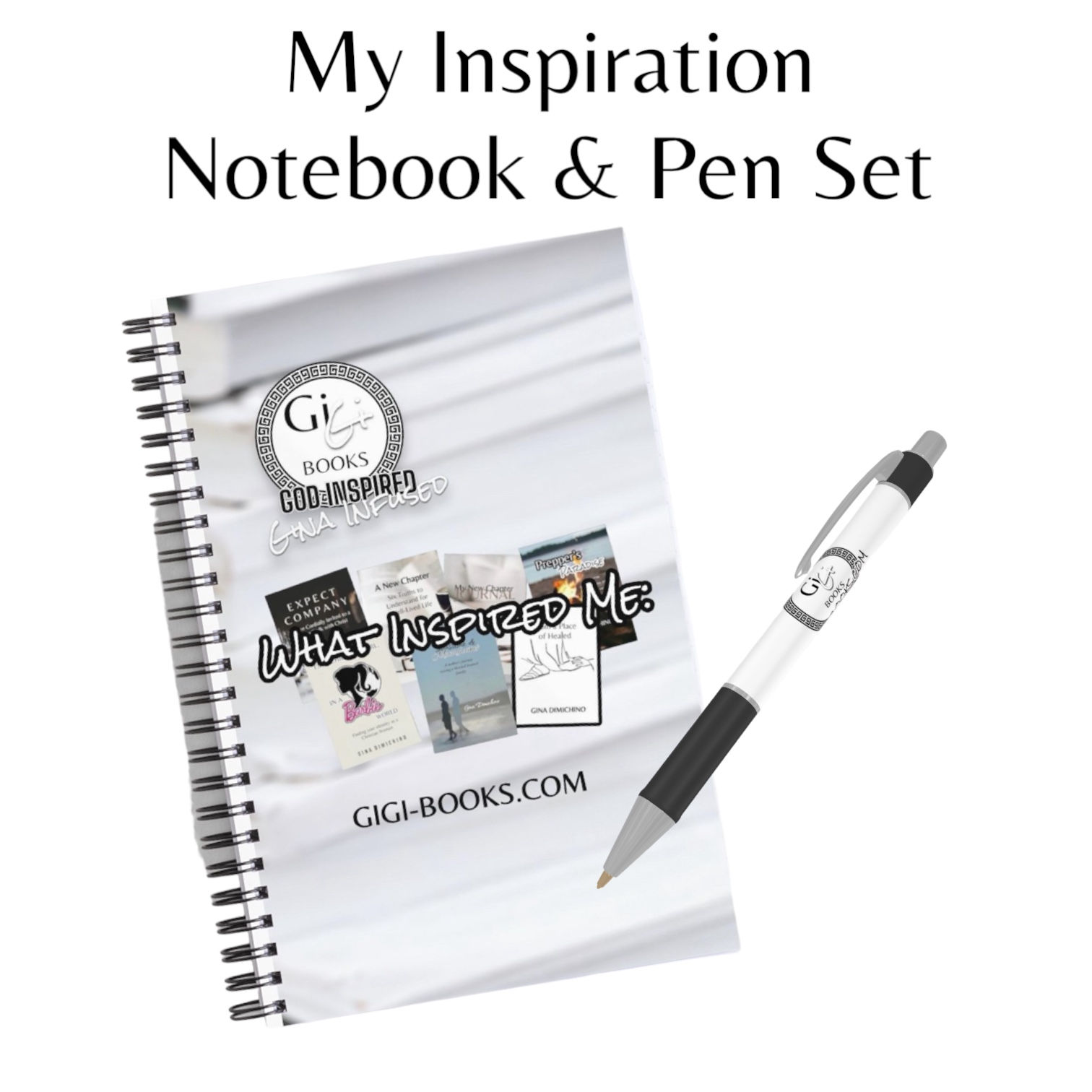 My Inspiration Notebook and Pen Set