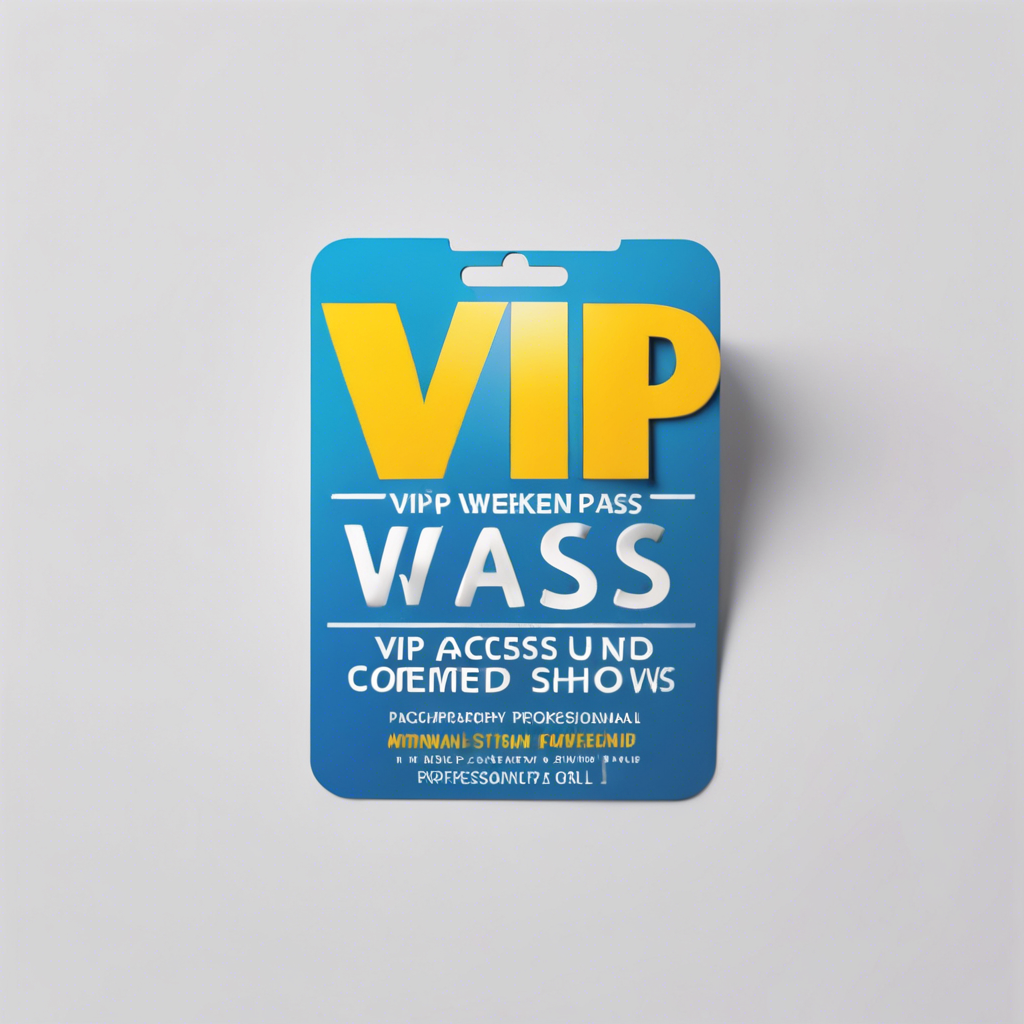 VIP Weekend Pass