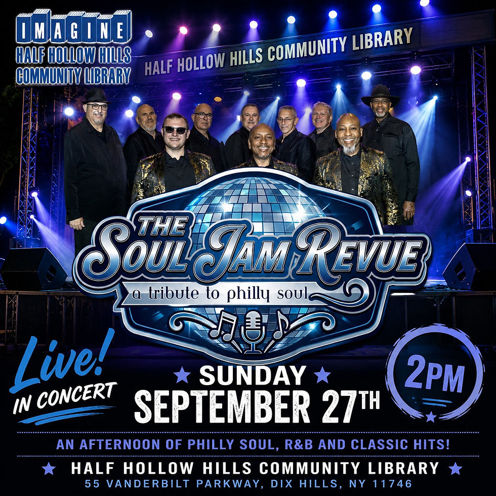 The Soul Jam Revue Returning To Half Hollow Hills Library