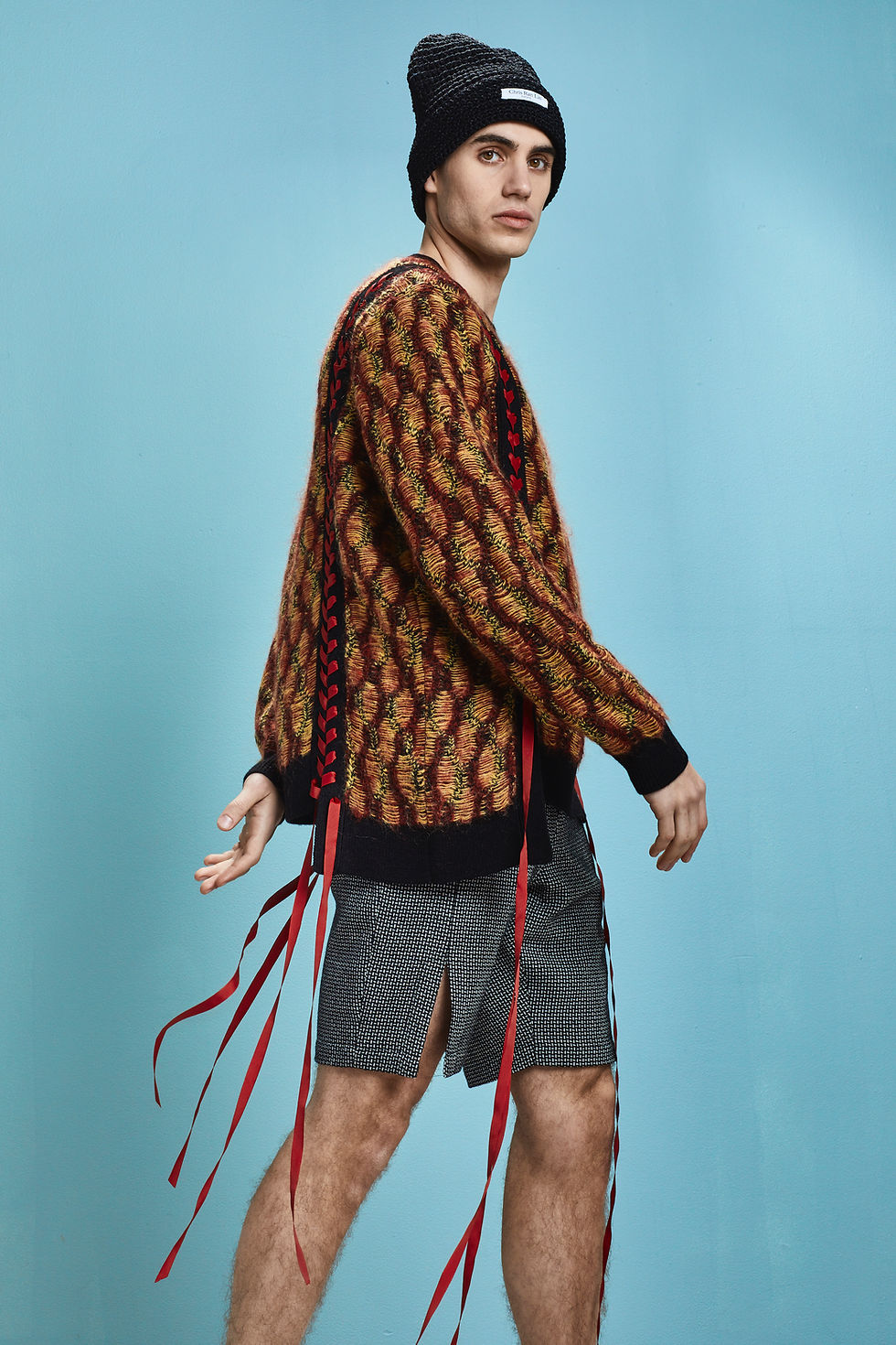 Thumbnail: Braided Mohair Jumper