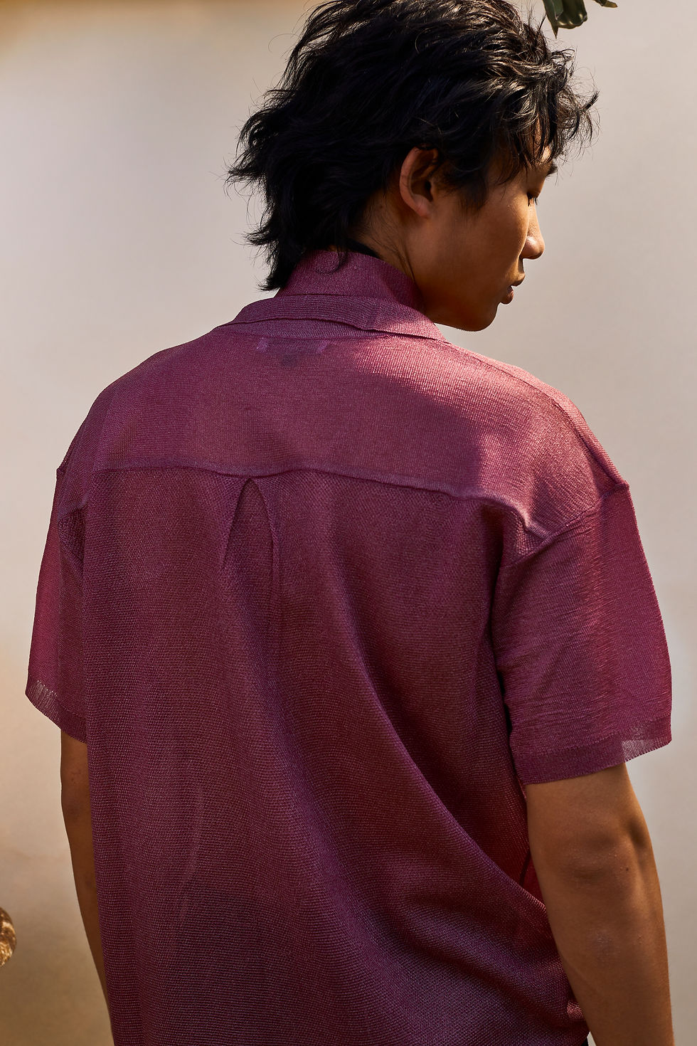 Thumbnail: Organza Knit Shirt