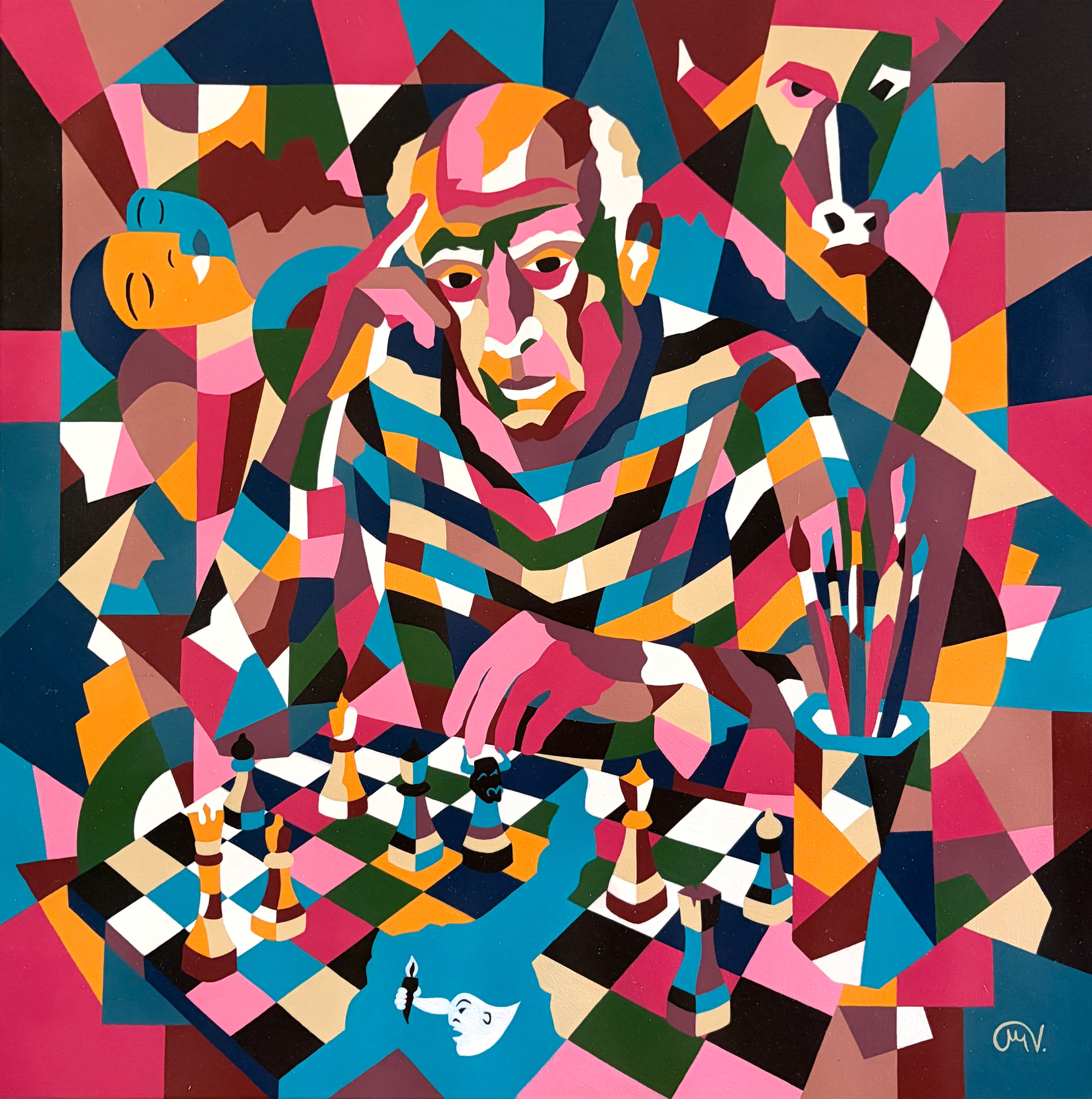 LES MAITRES DU JEU - PICASSO