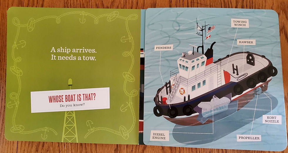 Thumbnail: Who's Boat BOARD BOOK kids 