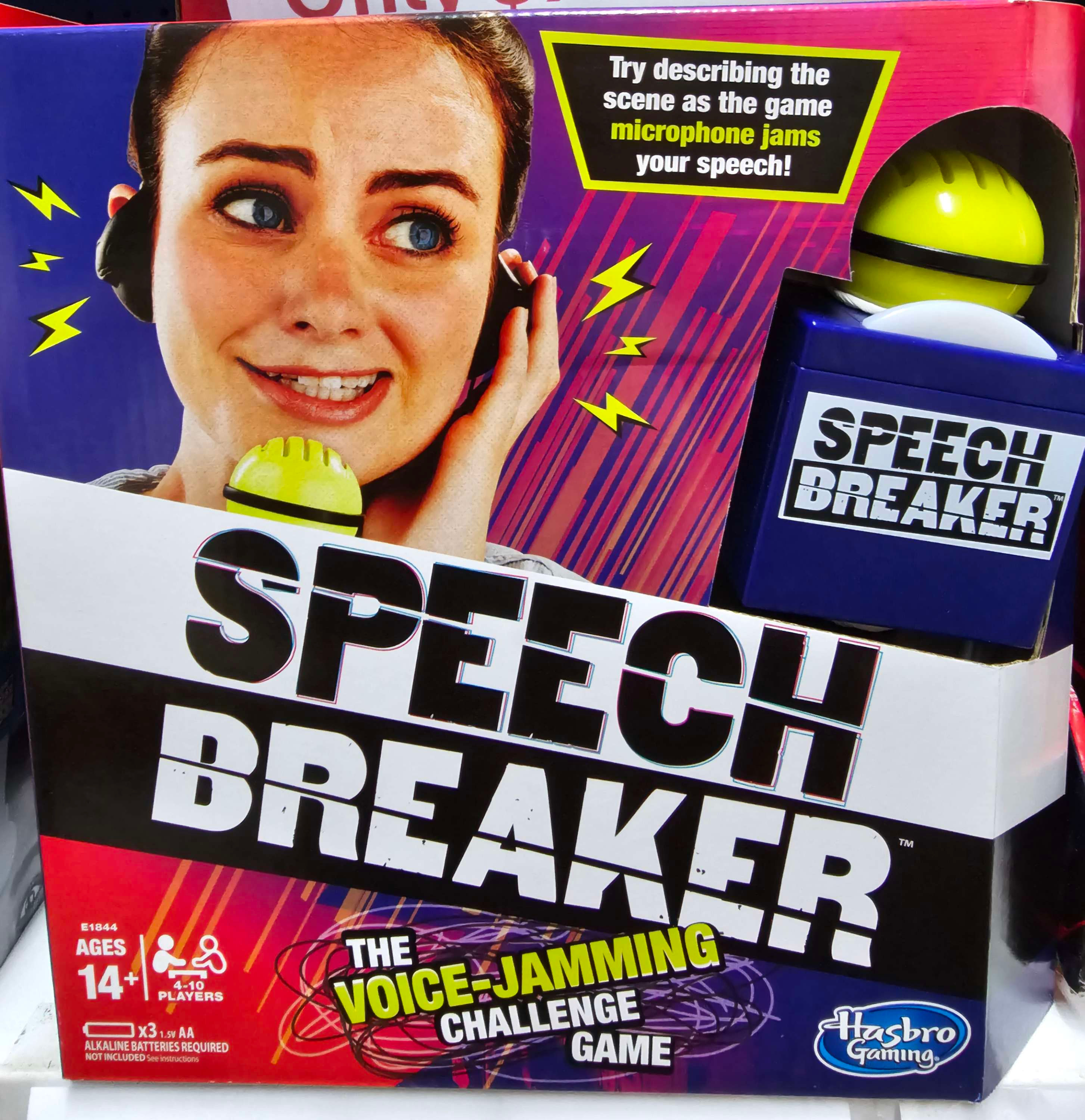 Speech Breaker Voice Jamming Challenge game 