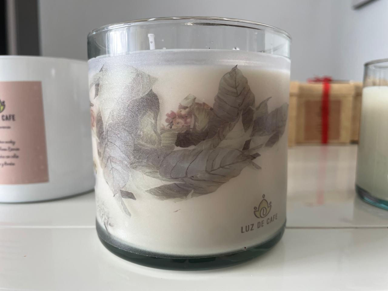 Vela Café Bourbon, Chocolate y Caramelo  500GM