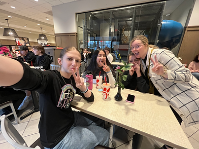 Chick Fil A Selfie w the Girlies (landscape).HEIC