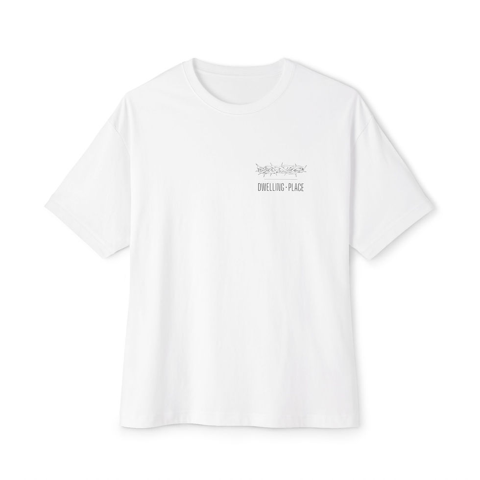 Thumbnail: DP It Is Finished Oversized Boxy T-Shirt