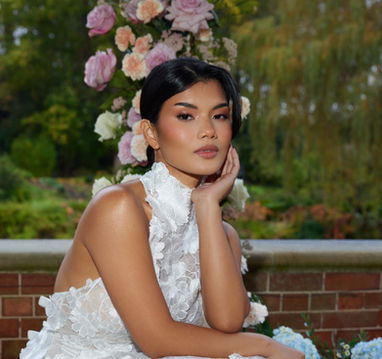South East Asian Makeup on beautiful model Atrid 