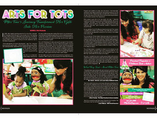 Featured Article: NextGen Magazine, "Arts for Tots".