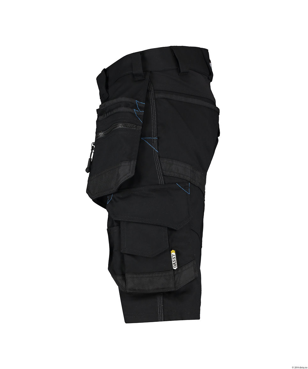 Thumbnail: DASSY® Trix - Holsterzakkenshort met stretch