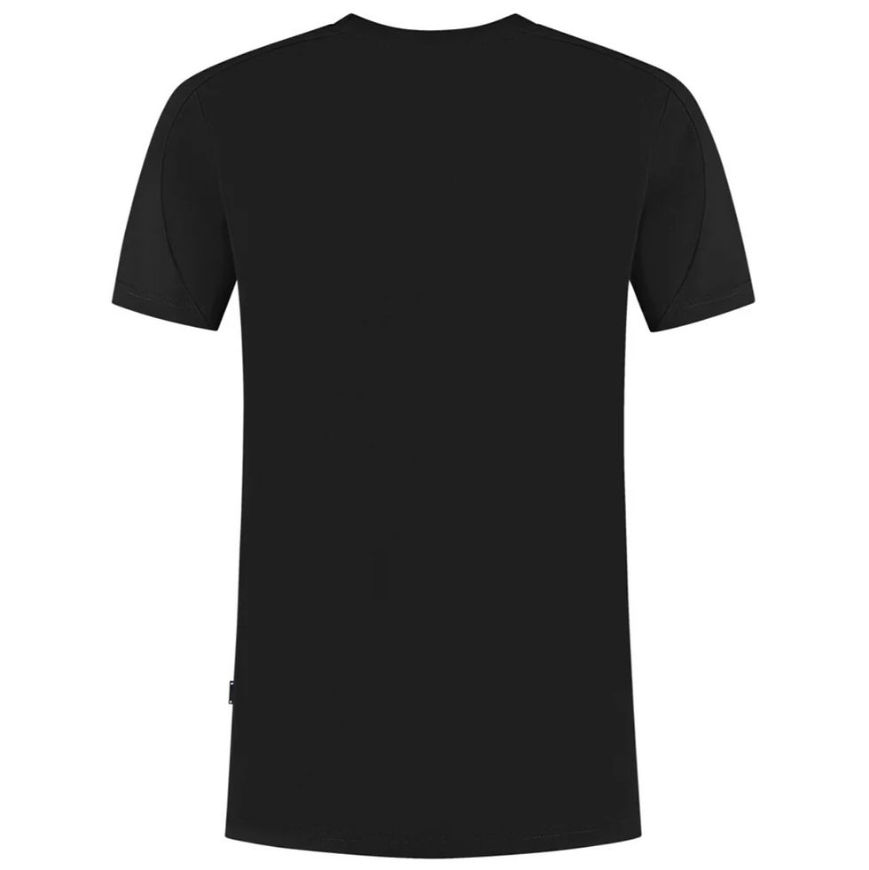 Thumbnail: T-shirt zwart - Logo groot