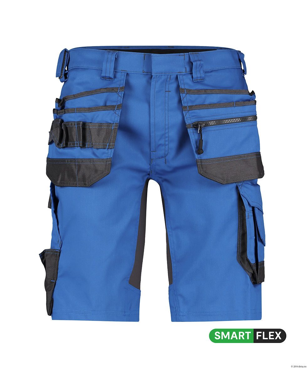 Thumbnail: DASSY® Trix - Holsterzakkenshort met stretch