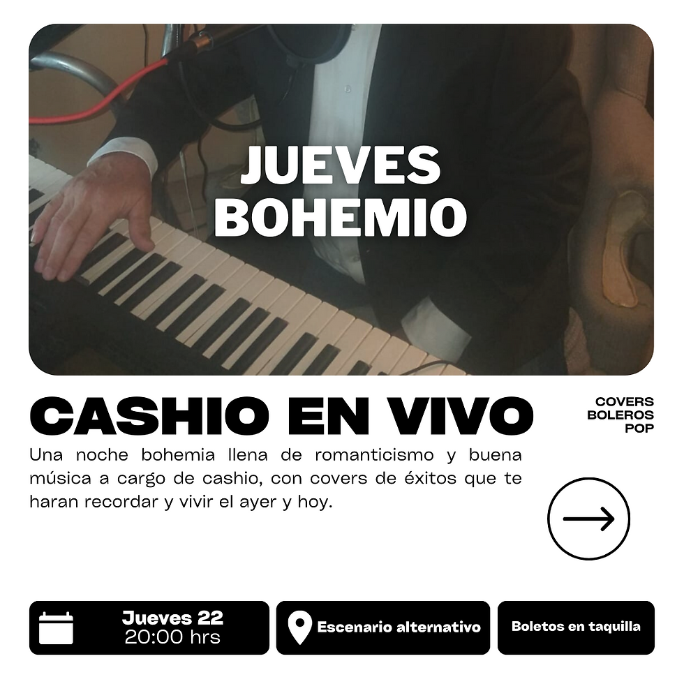 COVERS BOHEMIOS: CASHIO