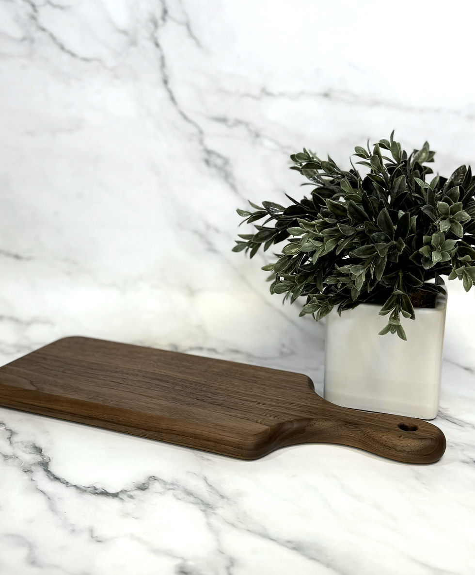 Thumbnail: Wood Charcuterie Serving Board with Handle