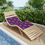 Thumbnail: Vibrant Lip - Chocolate Cups -Print Beach Towels, Purple Trendy Beach Towels 