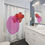 Thumbnail: Bubblegum Design Shower Curtain, Modern Bathroom Decor, Chic Bathroom Upgrade