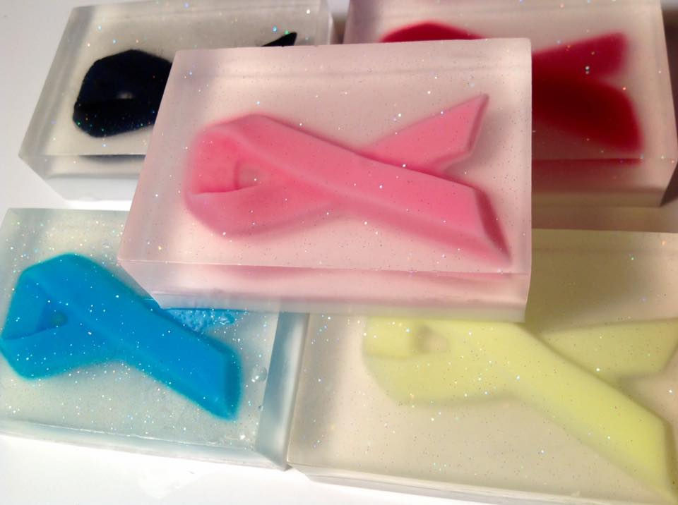 Thumbnail: Cancer Awareness Ribbon Spa Bars