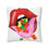 Thumbnail: Colorful Gummy Bears Candy / Lip - Design Tufted Floor Pillow, White Cushion