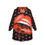 Thumbnail: Vibrant Chocolate Cups Candy Graphic Hooded Blanket, Black Sleepwear 