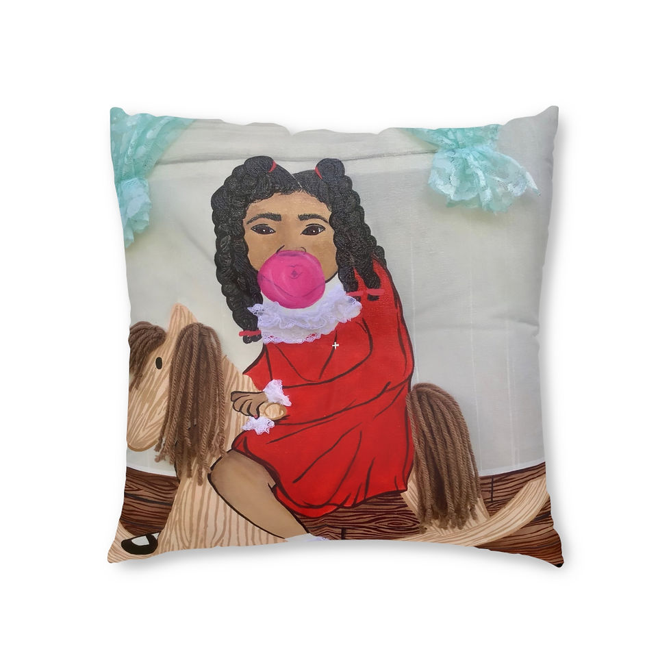 Thumbnail: Giddy Up Design- Tufted Floor Pillow, Home Decor, Meditation, Relaxation