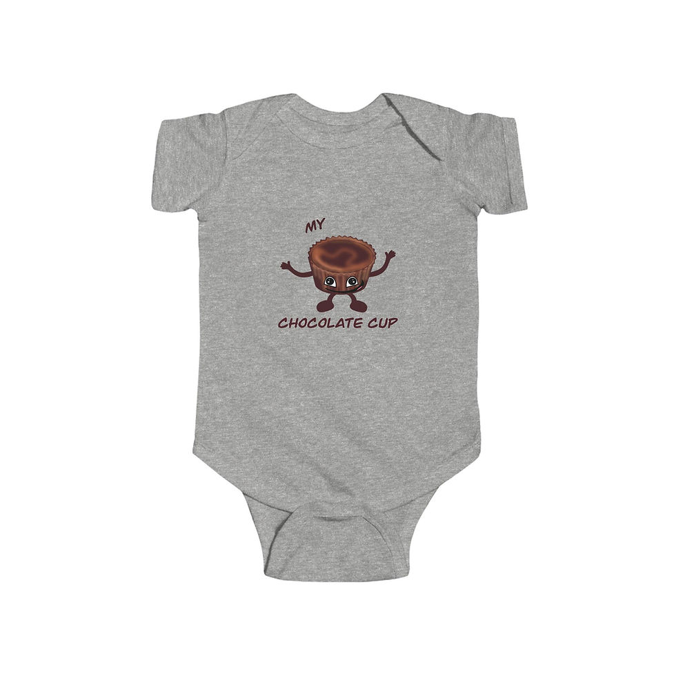 Thumbnail: Cute Chocolate Cup Infant Bodysuit, Baby Onesie, Funny Baby Clothes