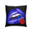 Thumbnail: Colorful Ring Pop Candy / Lip - Design Tufted Floor Pillow, Black Couch Cushion