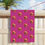 Thumbnail: Vibrant Lip - Chocolate Cups -Print Beach Towels, Pink Trendy Beach Towels 