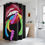 Thumbnail: Gummy Worms-  Design Shower Curtain, Black Bathroom Decor, Chic Bathroom