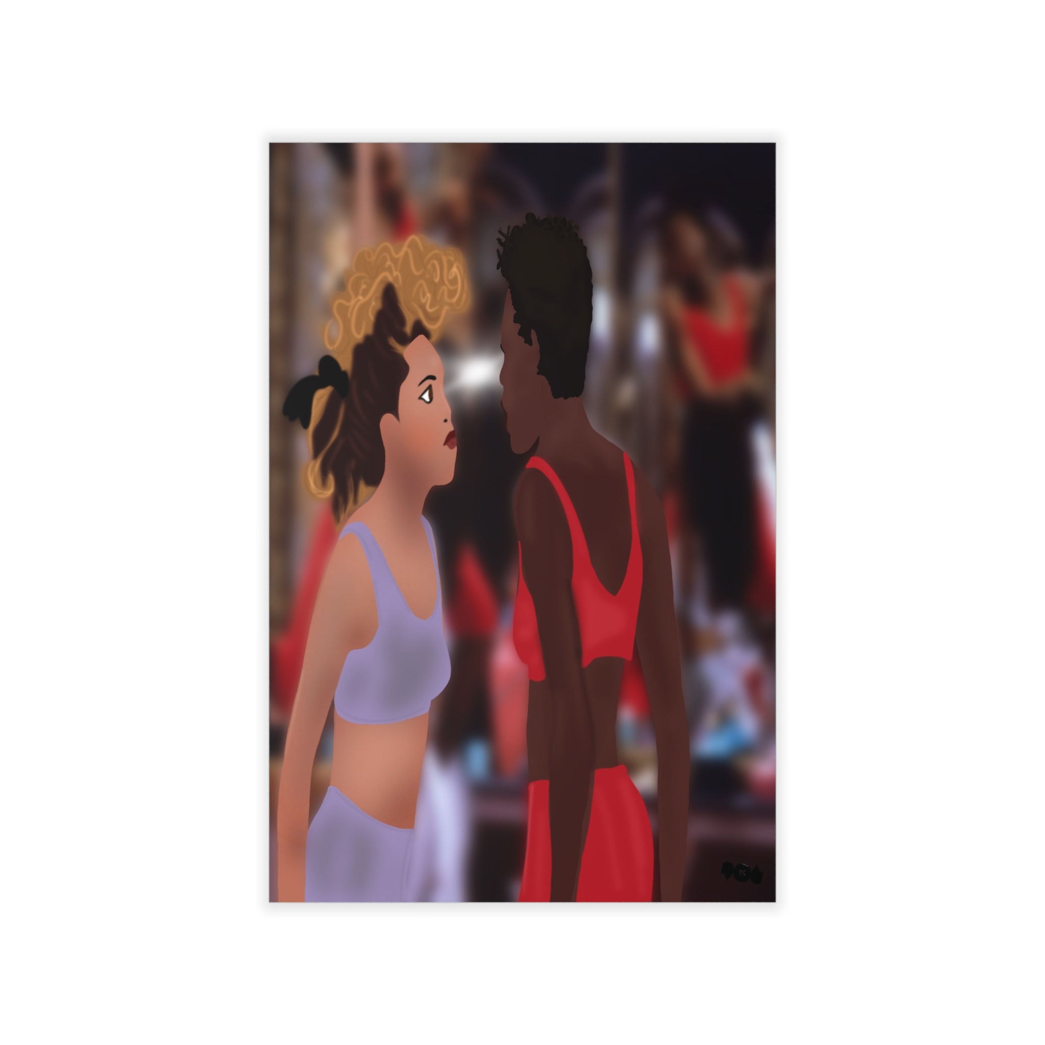 Digital Art Wall Decals, Titled Wake Up, Inspired by film- School Daze, Decor