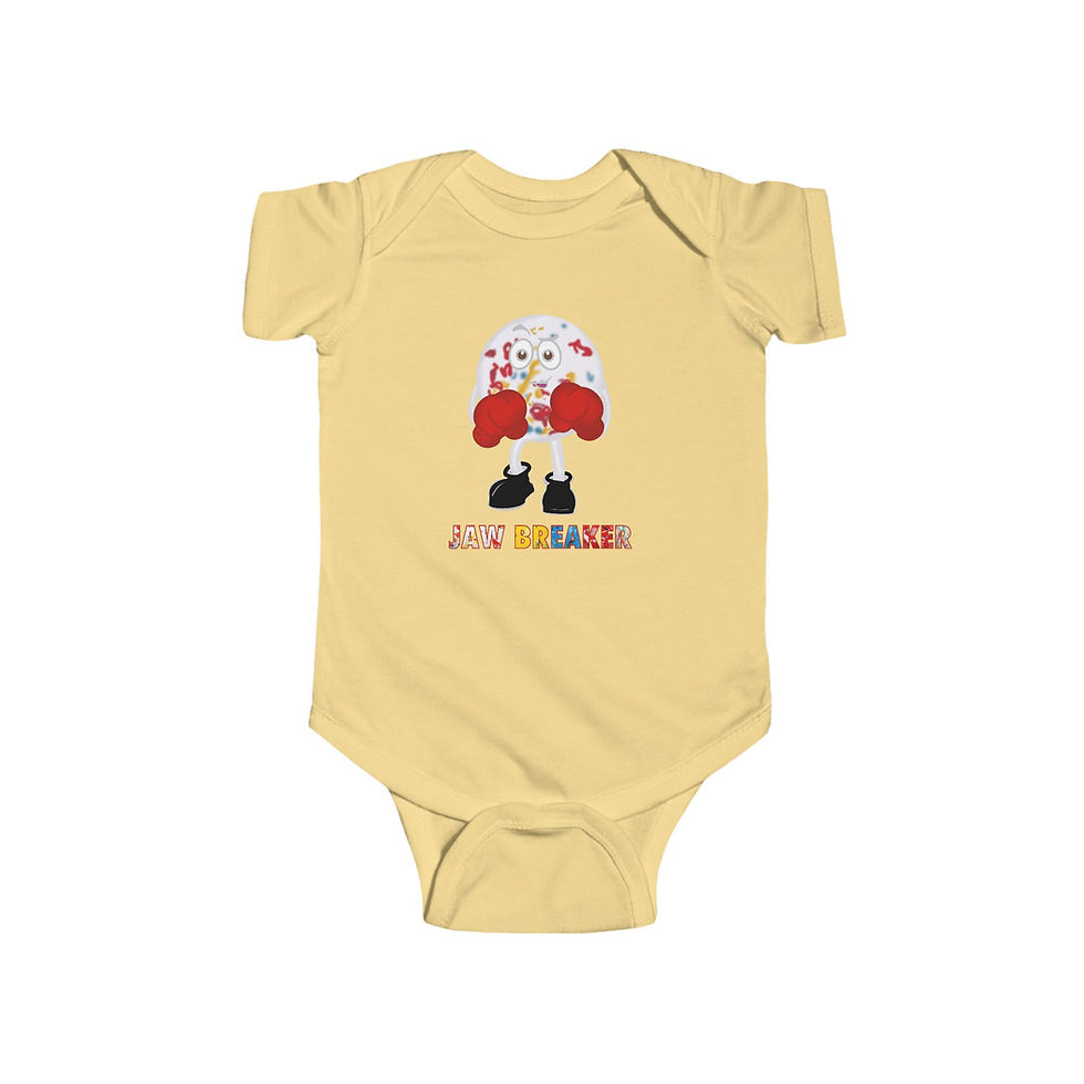 Thumbnail: Cute Baby Bodysuit, Funny Infant Outfit, Playful Baby Clothes