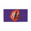 Thumbnail: Bold Lip Beach Towels - Chocolate Cups Design, Vibrant Purple Towels 