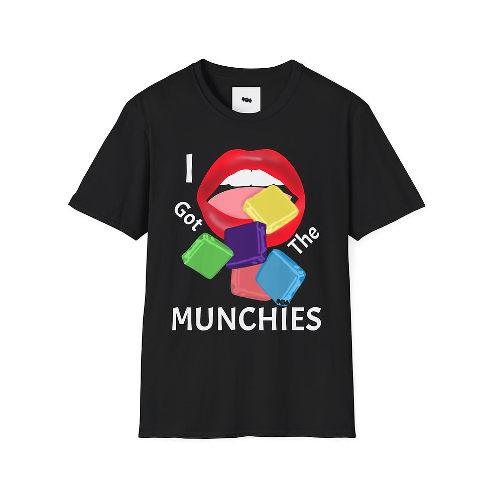 Thumbnail: Taffy Candy / Lip Pop Art Design - I Got The Munchies T-Shirt - Unisex Tee