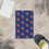 Thumbnail: Vibrant Lip - Chocolate Cups -Print Beach Towels, Blue Trendy Beach Towels 