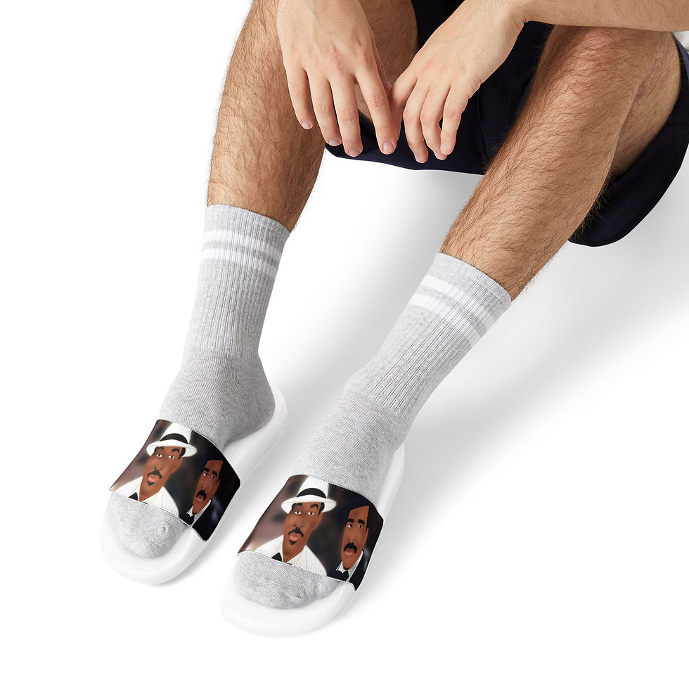 Thumbnail: Stylish Men's Sandals with Removable Straps, Urban Fashion 