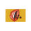 Thumbnail: Bold Lip Beach Towels - Chocolate Cups Design, Vibrant Yellow Towels 