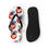 Thumbnail: Colorful Taffy Design Flip Flops - White Flip Flops - Designer Footwear 