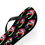 Thumbnail: Vibrant Gummy Worms Flip Flops, Colorful Black Sandals, Summer Footwear