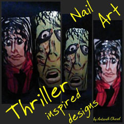 Michael Jackson Nail Art