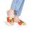 Thumbnail: Gummy Bears Design- Removable-Strap Sandals, Beachwear,  White Trendy Slides