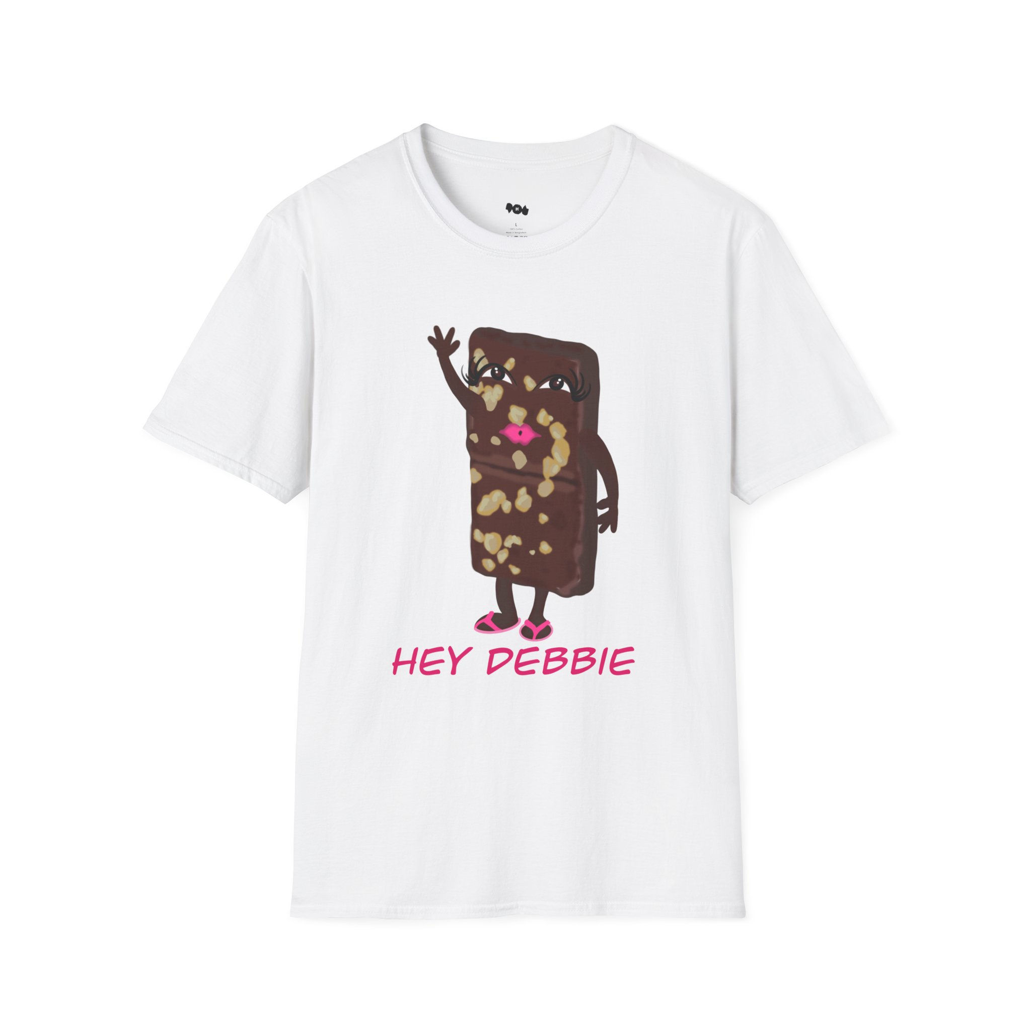 Hey Debbie Snack Cake T-Shirt — Funny Dessert Character Tee