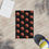 Thumbnail: Vibrant Lip - Chocolate Cups -Print Beach Towels, Black Trendy Beach Towels 