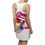 Thumbnail: Hard Candy Lip Pop Art Racerback Dress, Unique Design Dress, Party Wear Dress