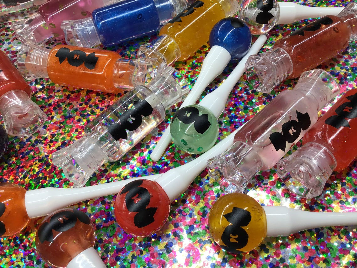 Candy Kisses Lip Gloss 3pc Spa Set W / Personalized Name Available