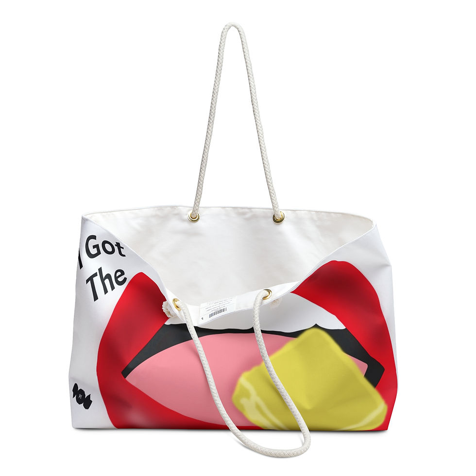 Munchies Lovers Stylish Tote, Travel Accessory, Functional & Fun